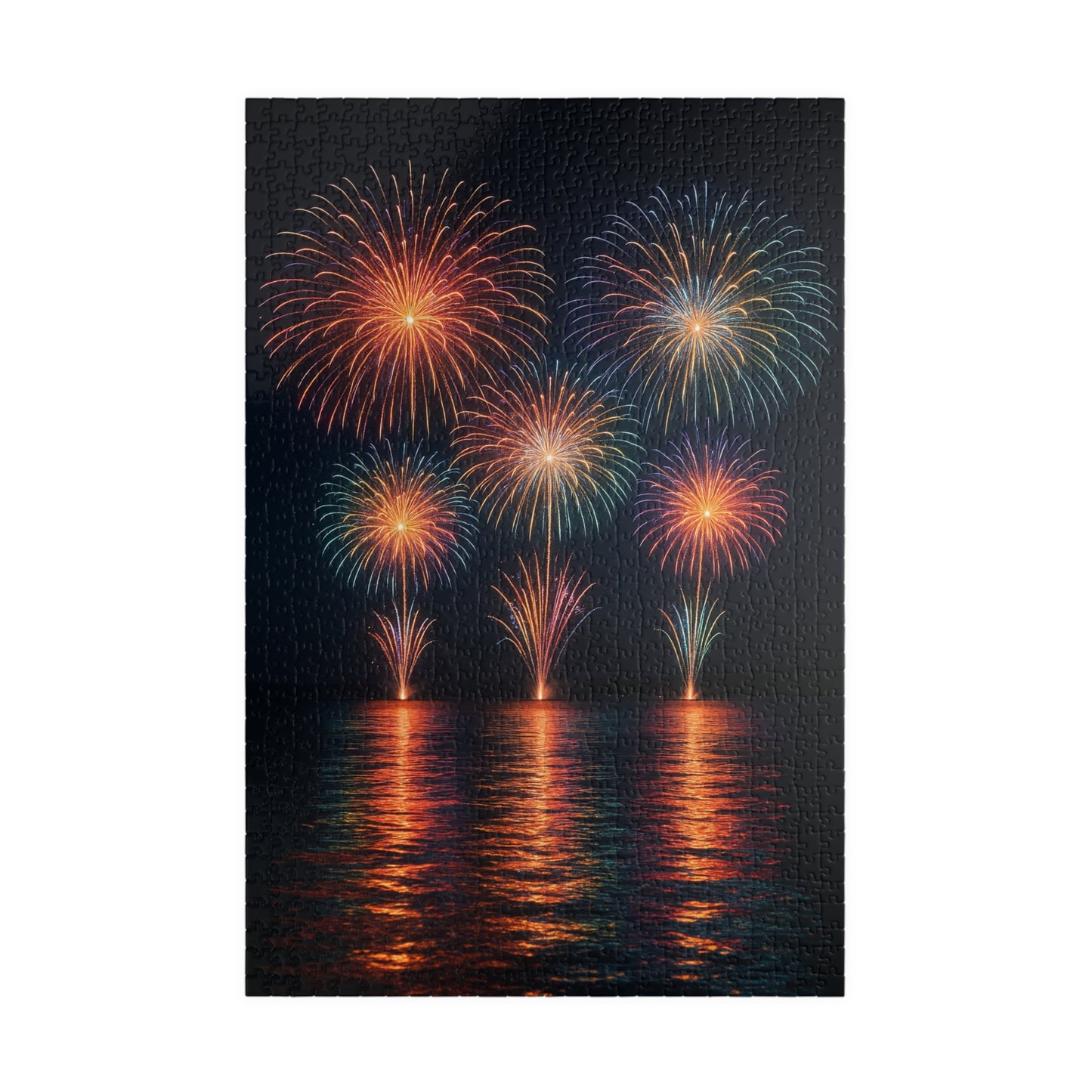 Fireworks over Water Puzzle | 520 Piece Jigsaw
