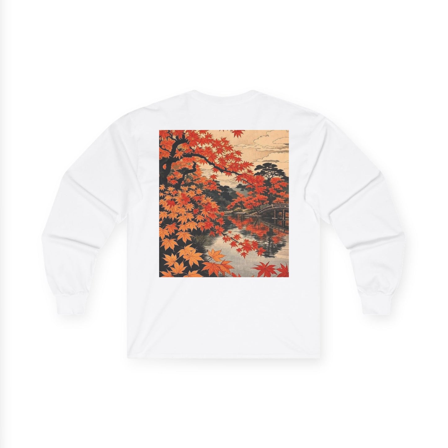 Autumn Maples by the Water | Japanese Art Hoodie