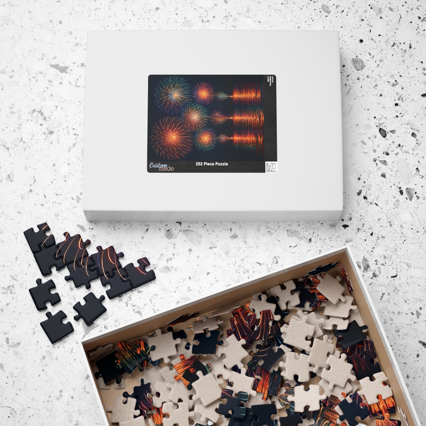 Fireworks over Water Puzzle | 520 Piece Jigsaw