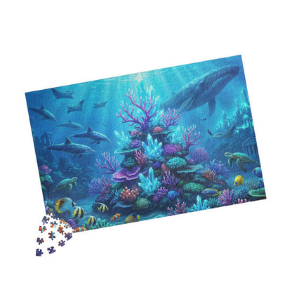Deep-sea Aqua Romance Puzzle 520-piece | Jigsaw