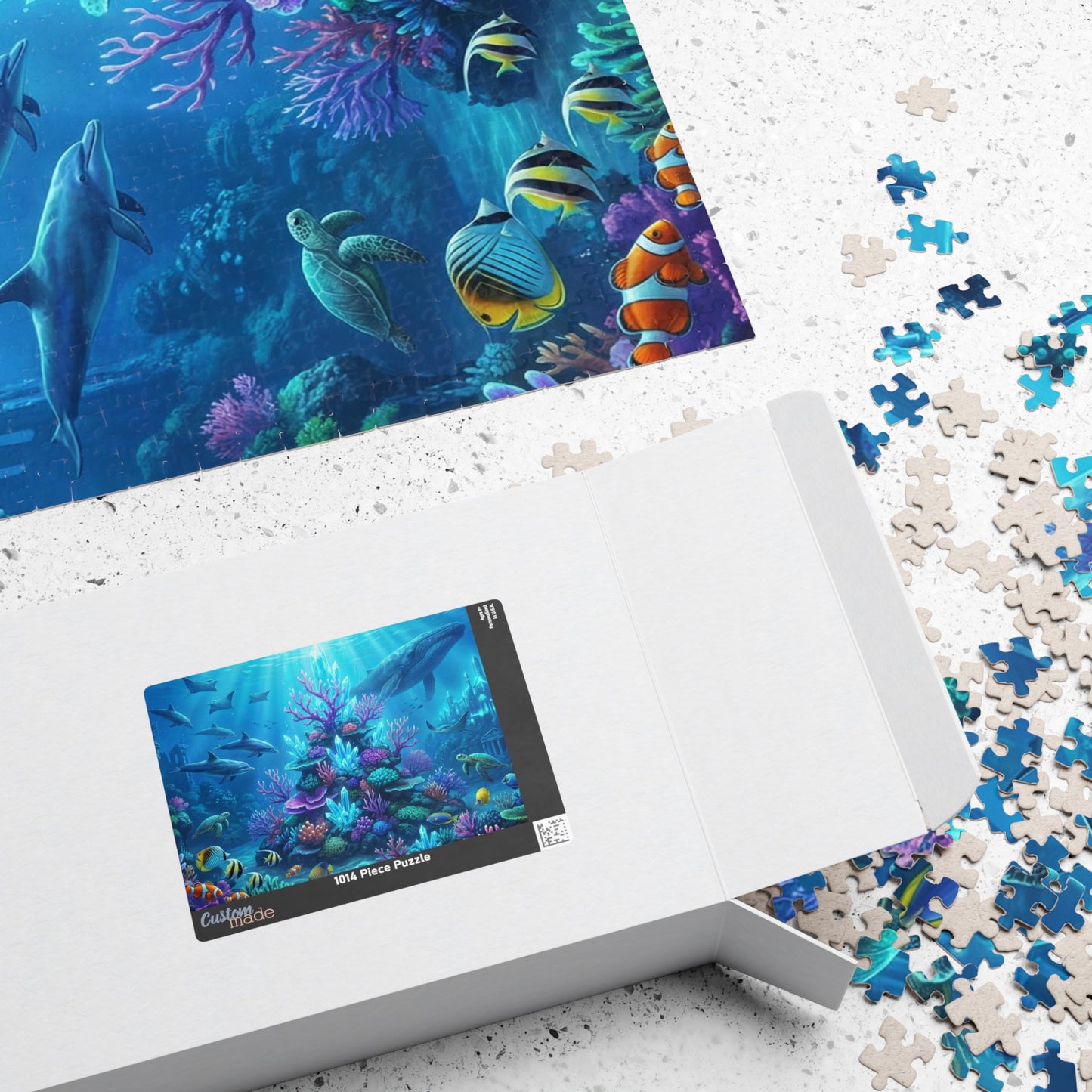Deep-sea Aqua Romance Puzzle 520-piece | Jigsaw