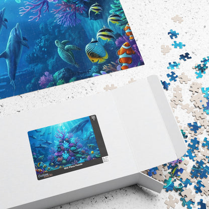 Deep-sea Aqua Romance Puzzle 520-piece | Jigsaw