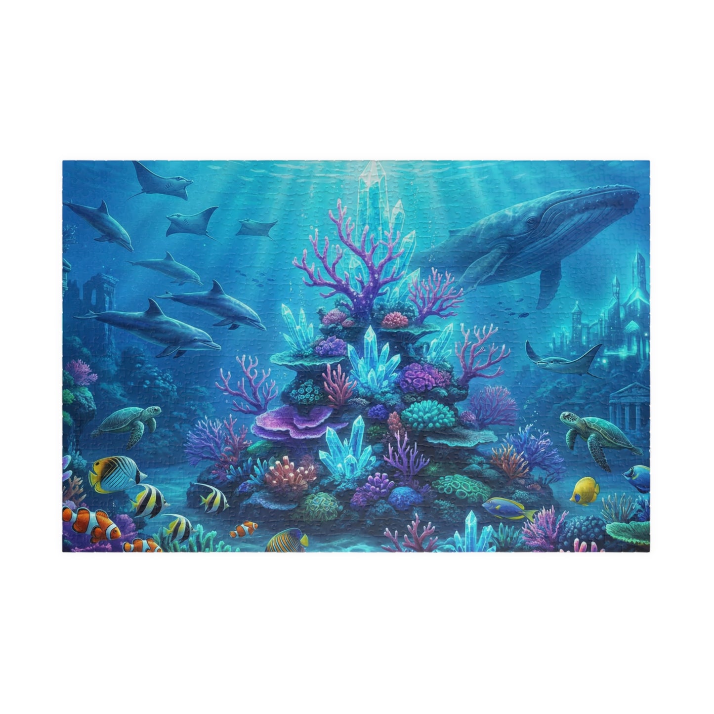 Deep-sea Aqua Romance Puzzle 520-piece | Jigsaw