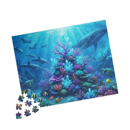 Deep-sea Aqua Romance Puzzle 520-piece | Jigsaw