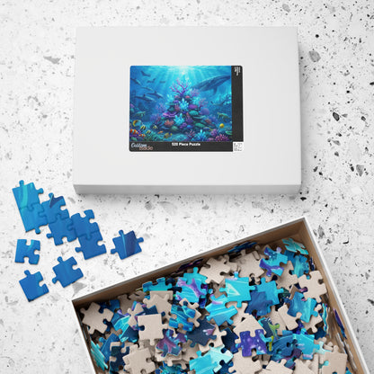 Deep-sea Aqua Romance Puzzle 520-piece | Jigsaw