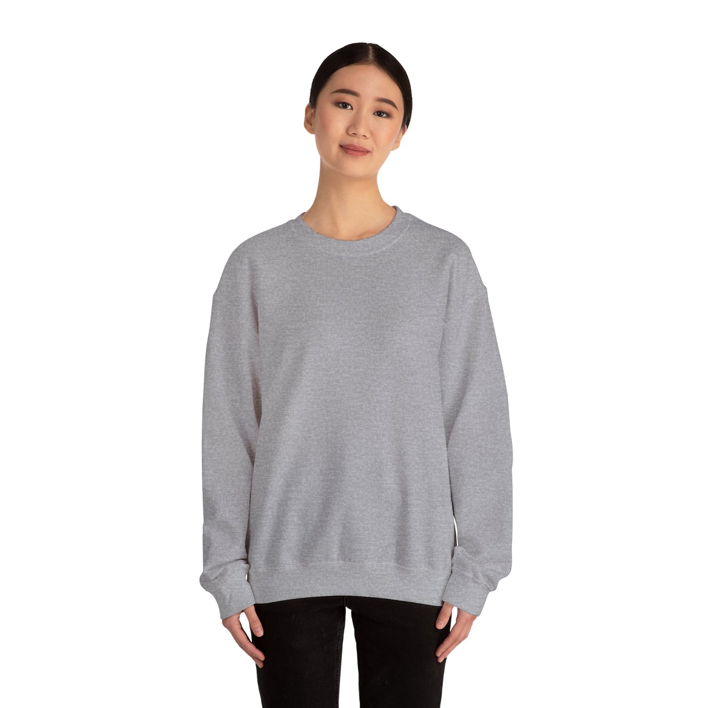 Bamboo Grove Crewneck Sweatshirt | Black Ink Bamboo Print