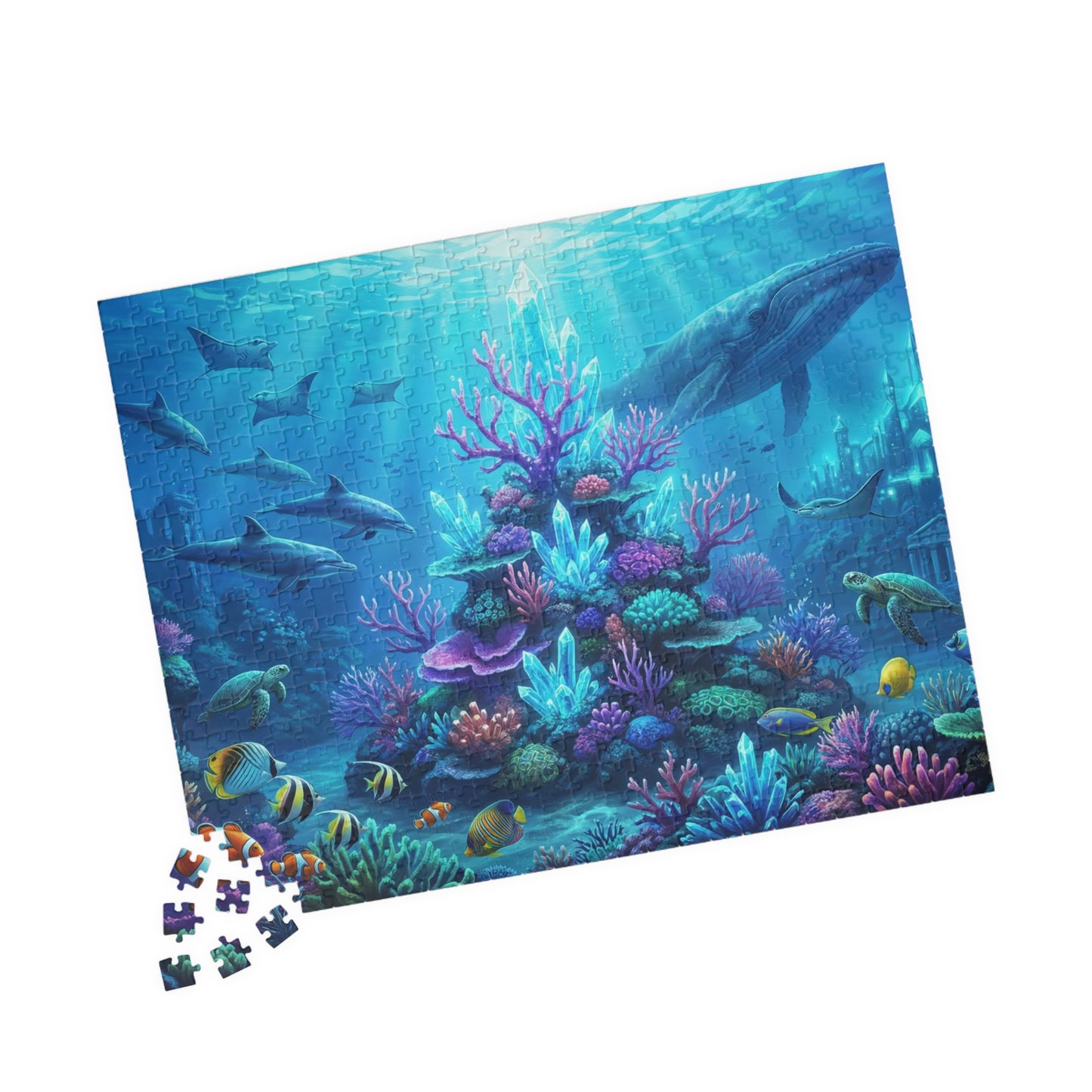 Deep-sea Aqua Romance Puzzle 520-piece | Jigsaw