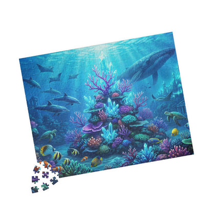 Deep-sea Aqua Romance Puzzle 520-piece | Jigsaw