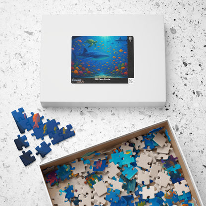 Underwater Ocean Scene Puzzle 500/1000 Piece | Marine Life Jigsaw