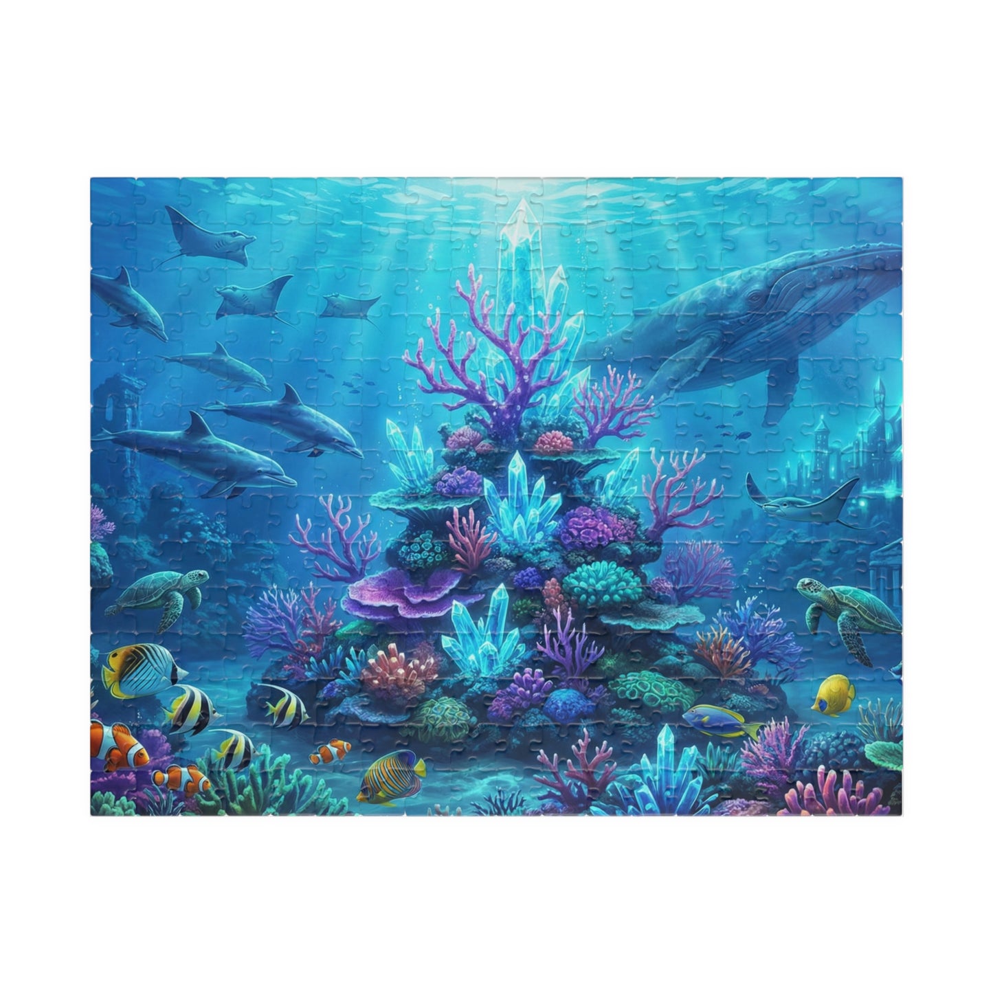 Deep-sea Aqua Romance Puzzle 520-piece | Jigsaw