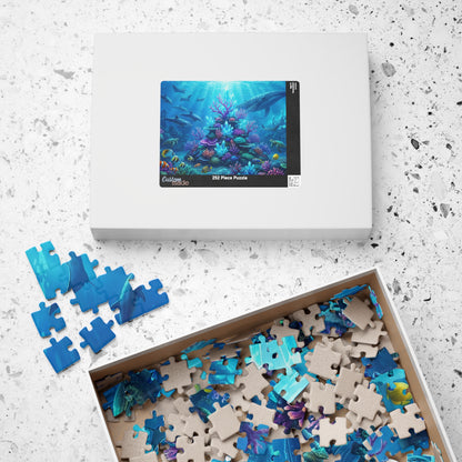 Deep-sea Aqua Romance Puzzle 520-piece | Jigsaw