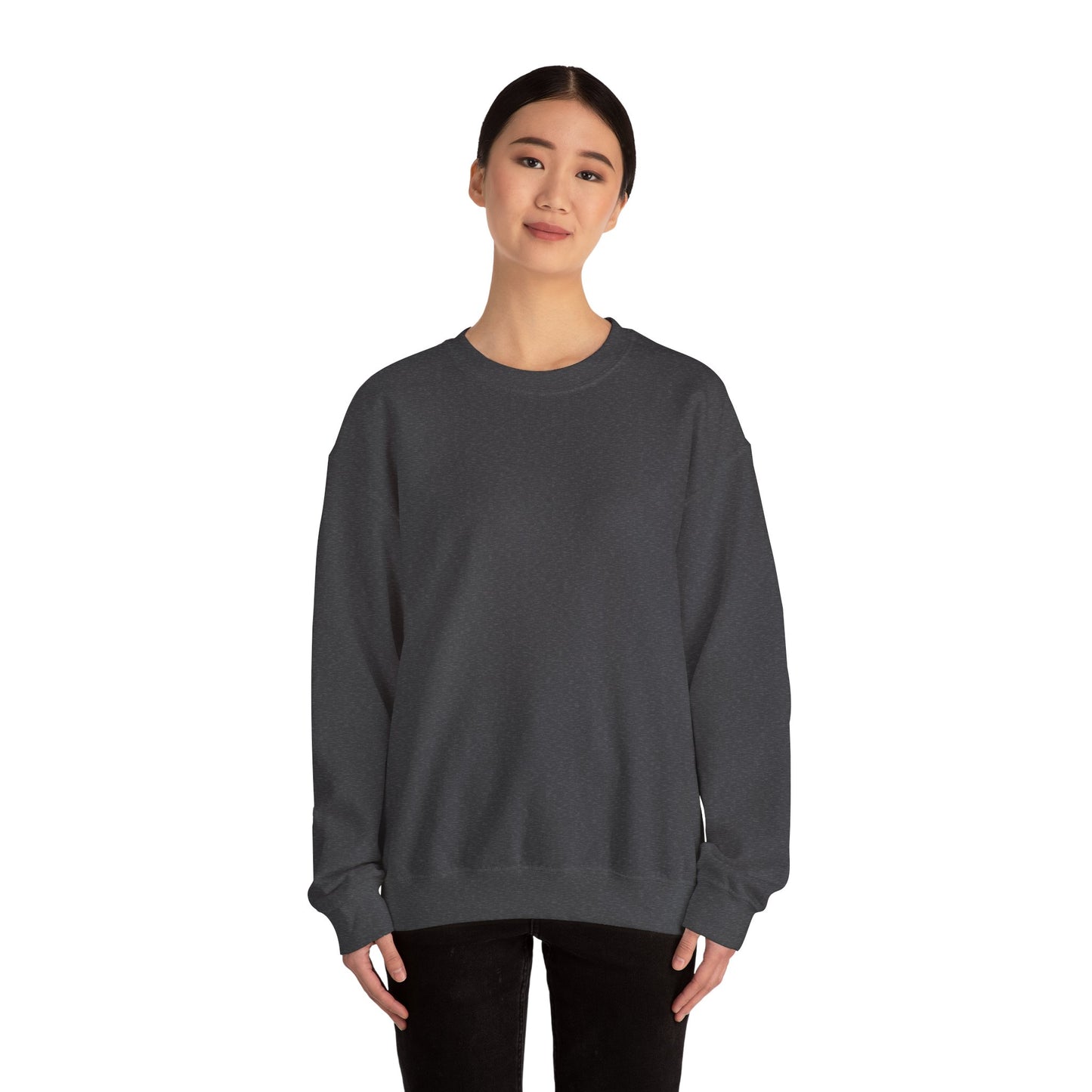 Bamboo Grove Crewneck Sweatshirt | Black Ink Bamboo Print
