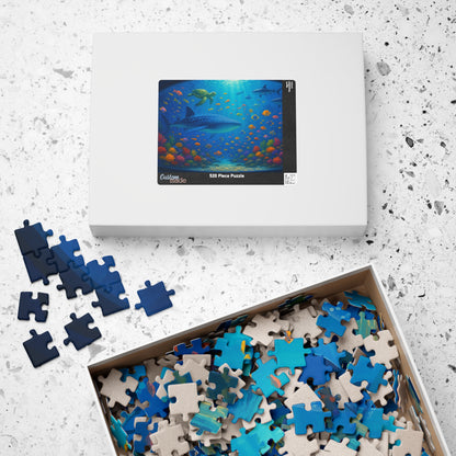 Underwater Ocean Scene Puzzle 500/1000 Piece | Marine Life Jigsaw